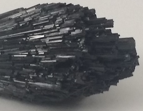 Acicular froitite black tourmaline specimen ethical source