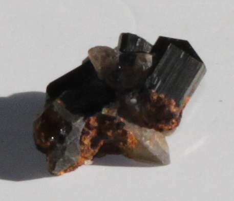 black tourmaline quartz specimen ethically sourced