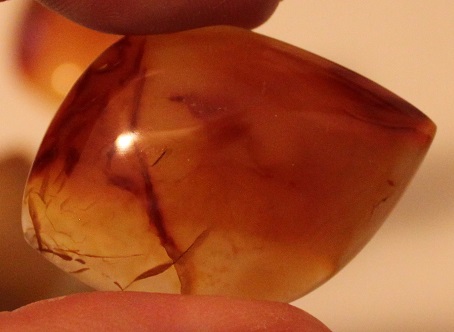 Carnelian hand made cabochon ethically sourced