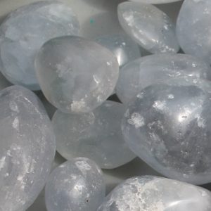 Celestite polished stones ethically sourced