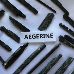 aegerine small crystals ethically sourced