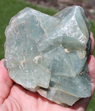 jumbo green Fluorite crystal ethically sourced