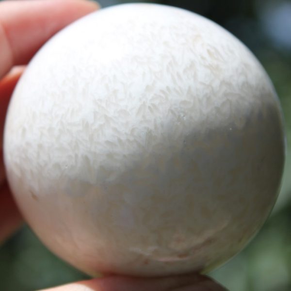 Scolecite sphere, ethically sourced